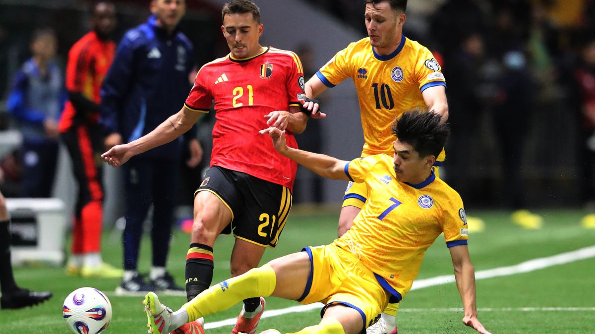 Belgie zaváhala v Kazachstánu a oslavy postupu na MS musela odložit